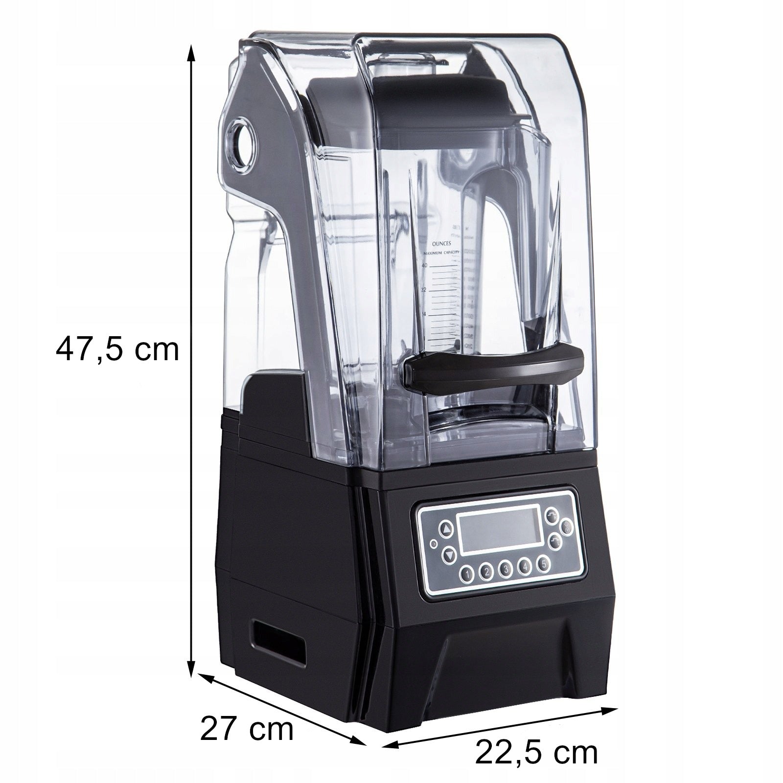 Chalice Blender 1500W with Silencing Cover Large Strong XTECH Manufacturer code 5907783084799