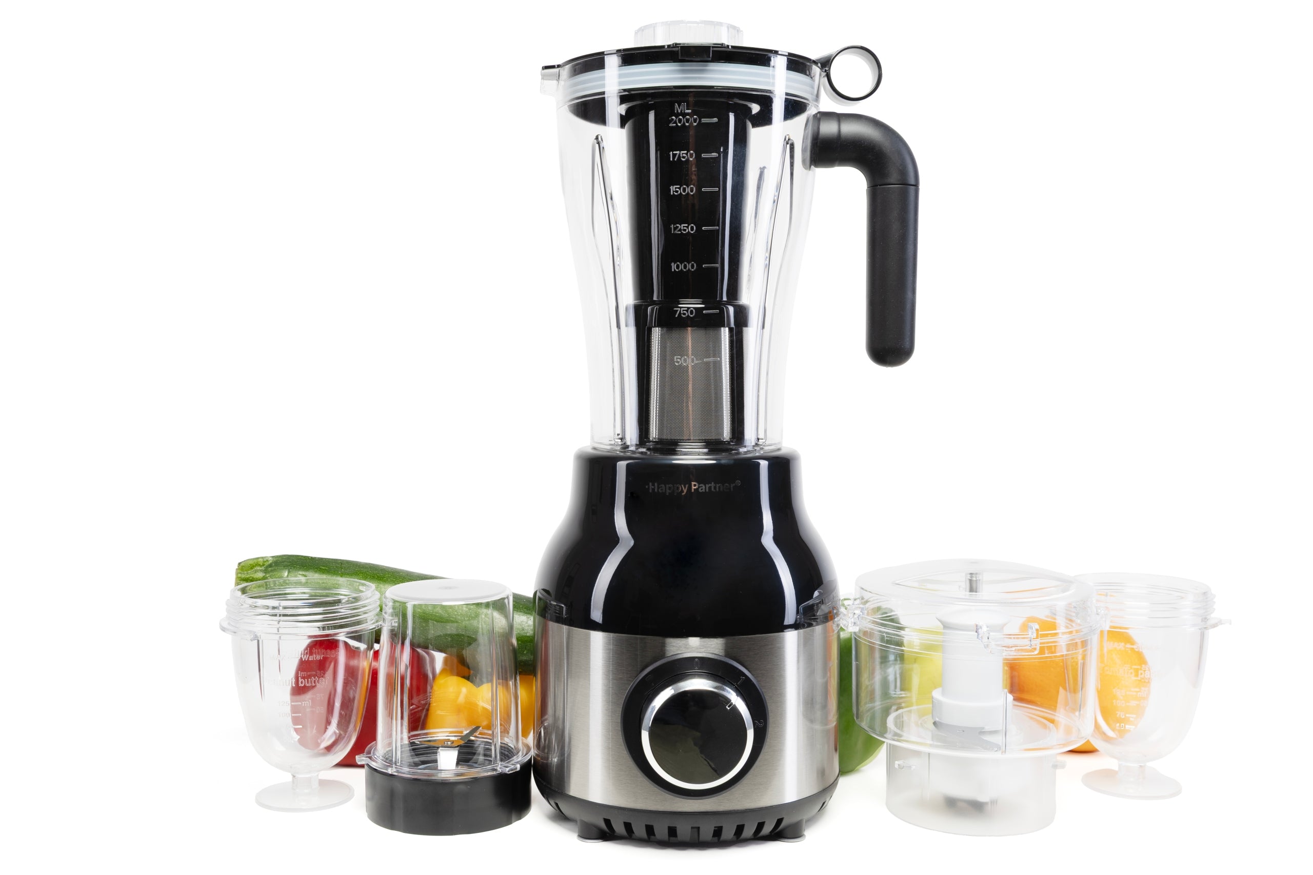 Chalice Blender 2L Tritan Crushes Ice Smoothie with Sieve Mixer