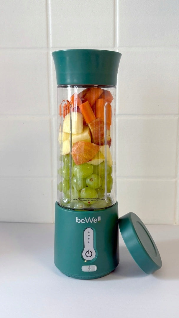 Chalice Blender Portable Wireless beWell to USB 500ml Powerful Packaging status original