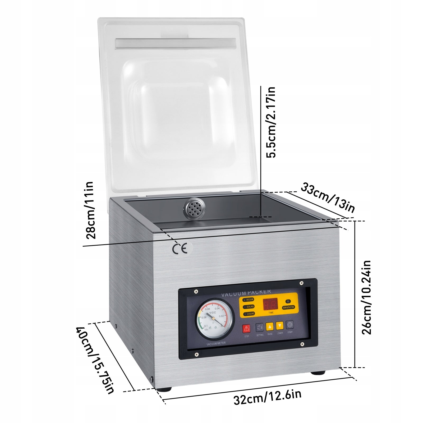 Chamber Vacuum Sealer 120W 5.5L/s Manufacturer code RU070106