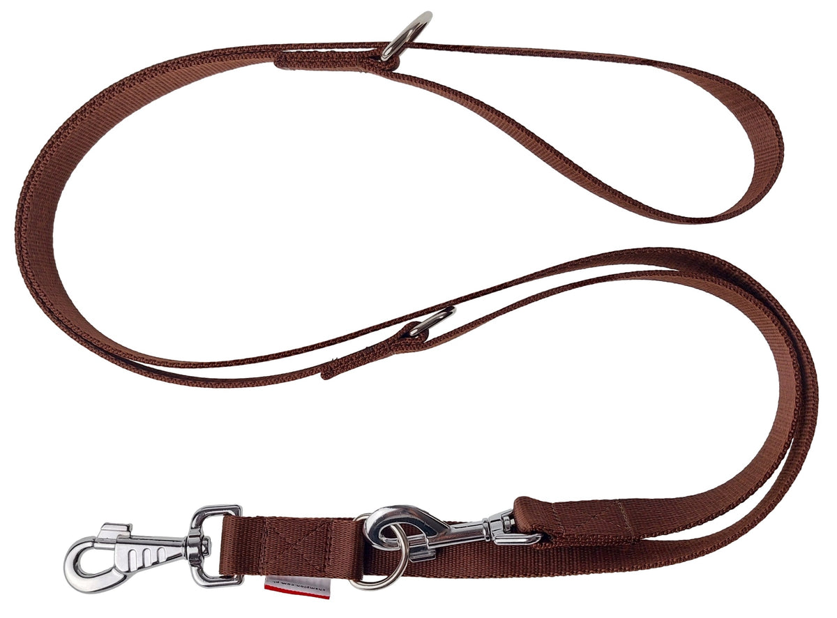 Champion Dog Leash Tape Adjustable 225cm Tape 2,5cm Brown Manufacturer code TS 2,5 R (BR)