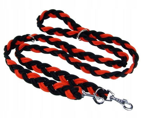 Champion Lanyard Braided cable adjustable black-red [LSPR (cz/r)]