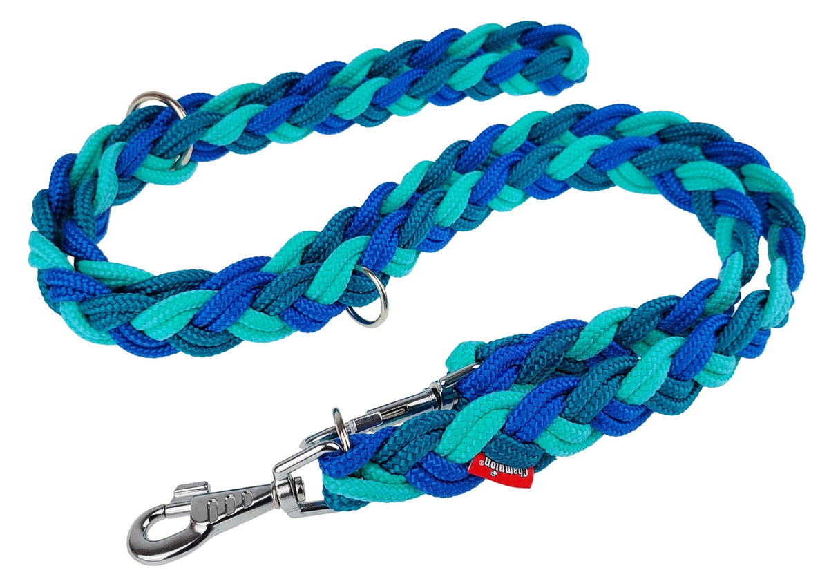 Champion Lanyard for Big Dog 2.5m Adjustable Braid Azure Ocean