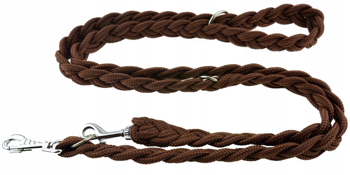 Champion Lanyard for Big Dog 2.5m Adjustable Braid Braided Brown