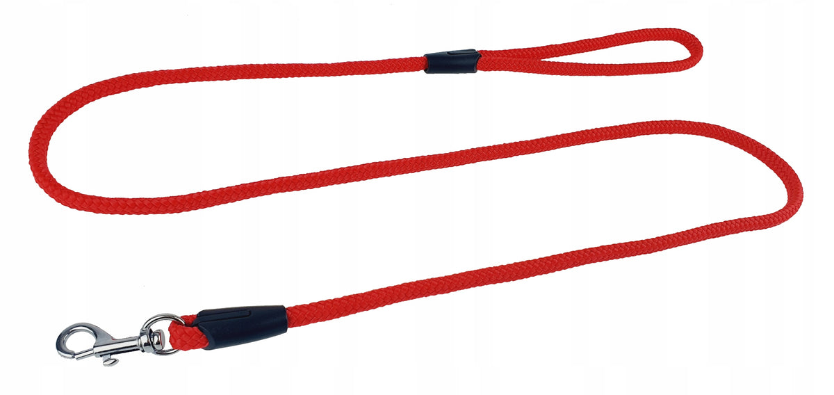Champion Lanyard for Small Dog Traditional Rope 1,2m/0,6cm Red