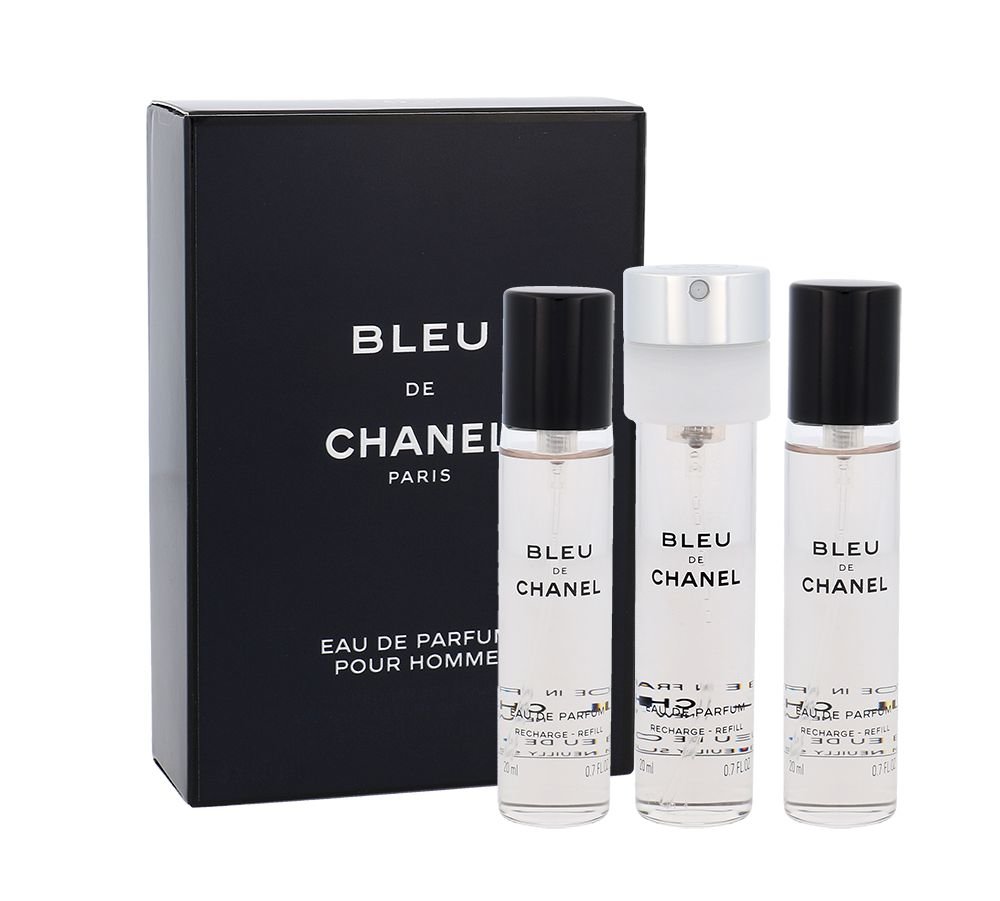 Chanel Bleu de Chanel EDP filling 3x 20 ml Packaging status original