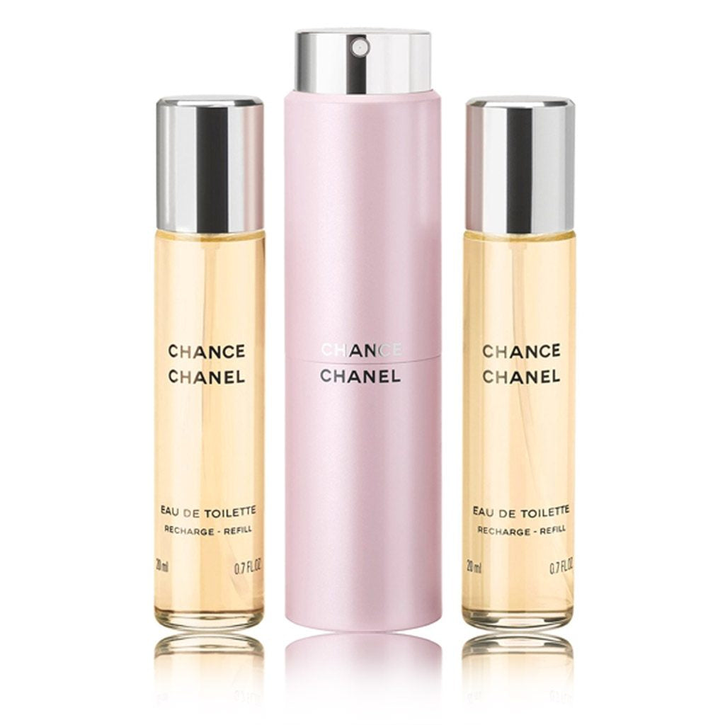Chanel Chance EDT Refill 2 x 20 ml + EDT Refill with spray 20 ml