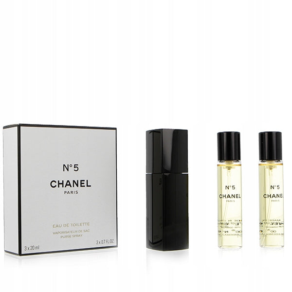 Chanel No 5 Eau De Toilette Women's EDT Set 3x20ml