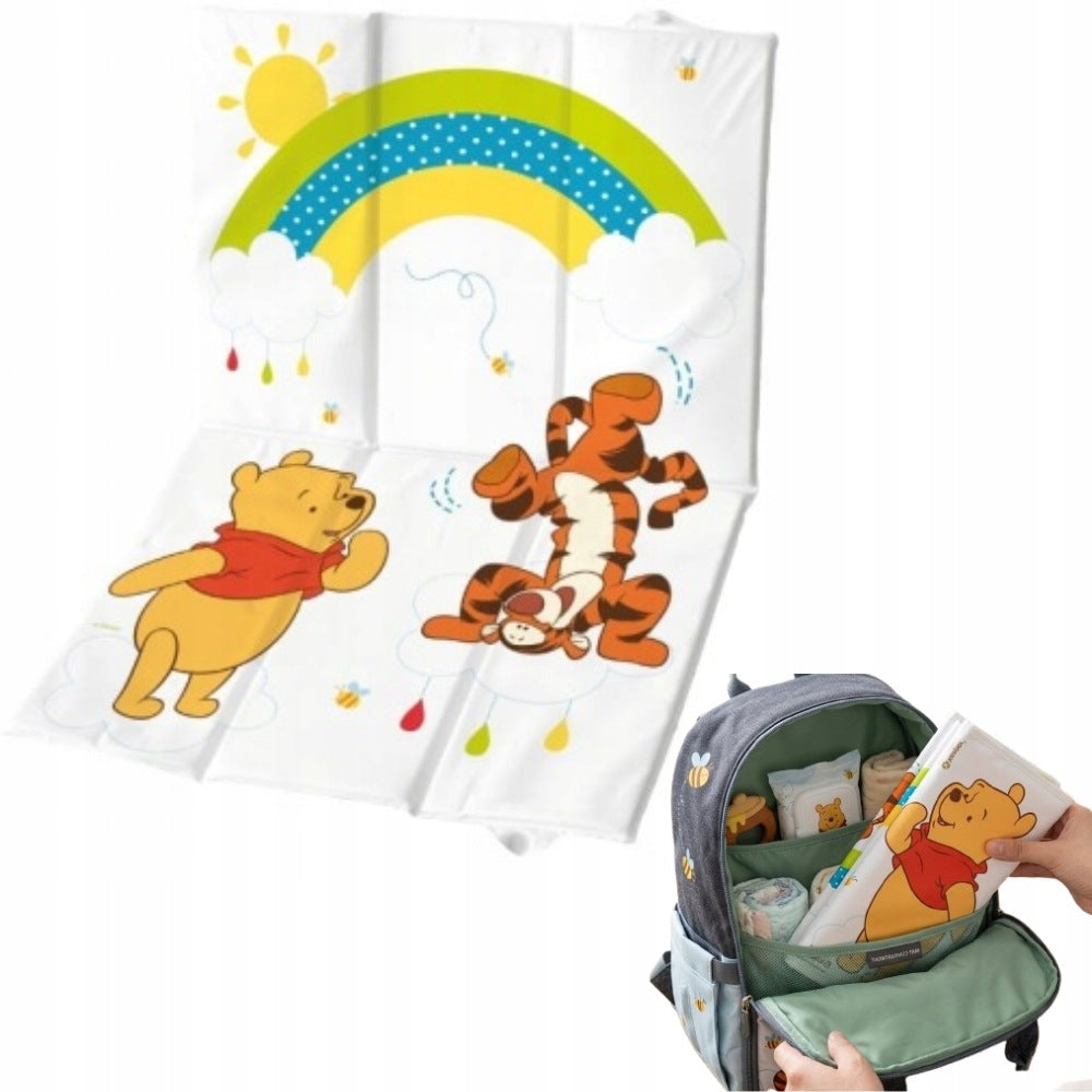 Changing Table Soft Folding Travel Changing Mat Keeeper Winnie the Pooh