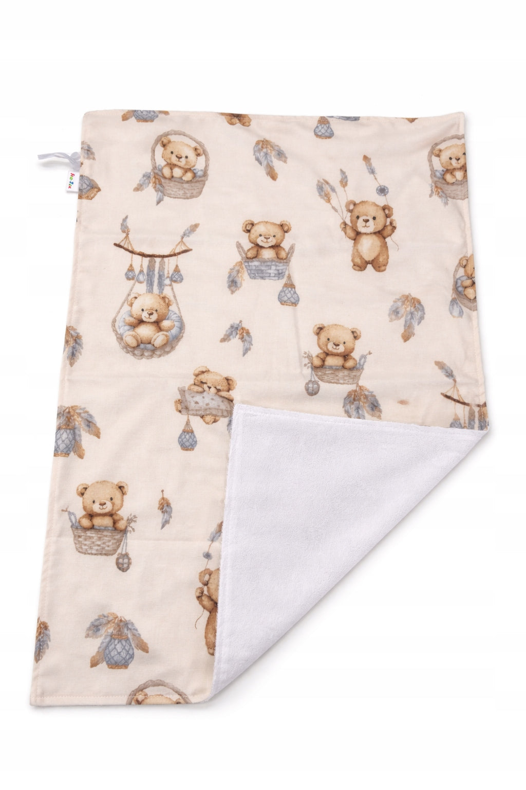 Changing pad 50x70 cm soft flannel waterproof boho bear