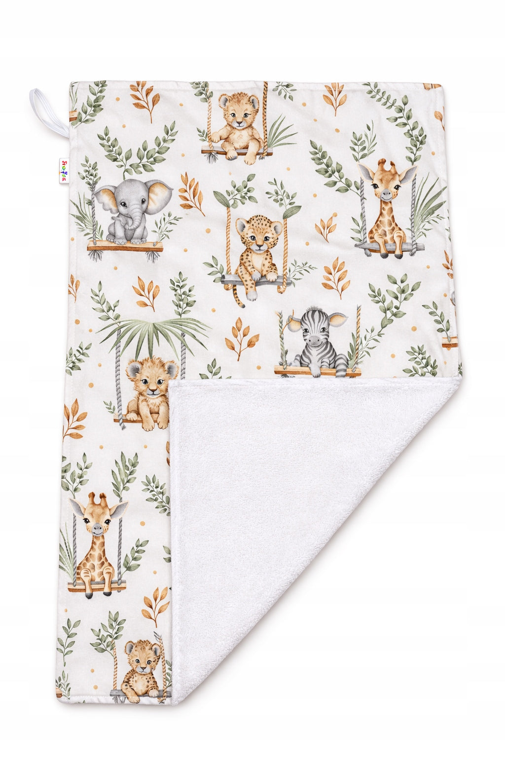 Changing pad 50x70 cm soft flannel waterproof safari
