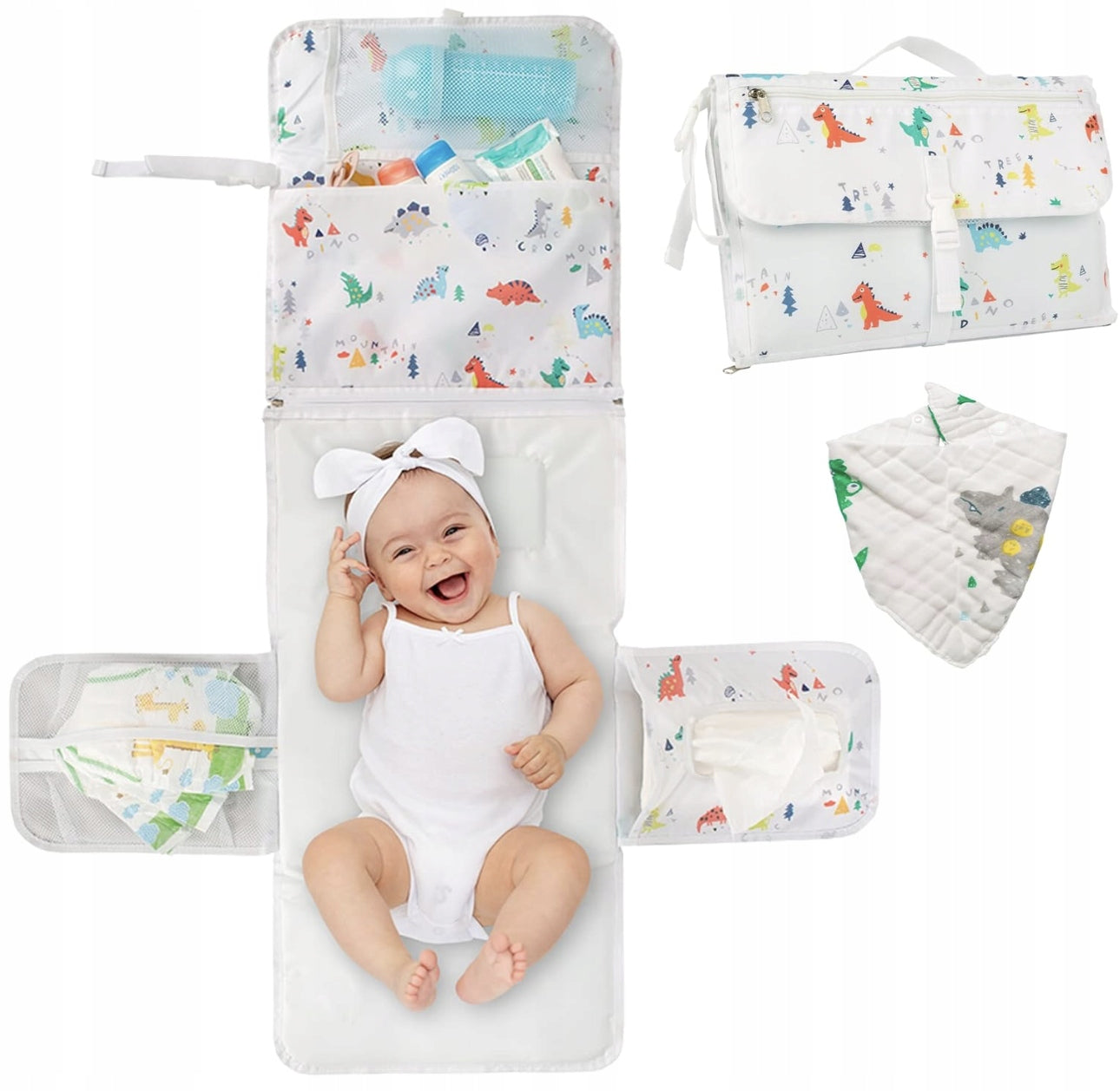 Changing table Waterproof baby changing table DELISENTI folding in a bag