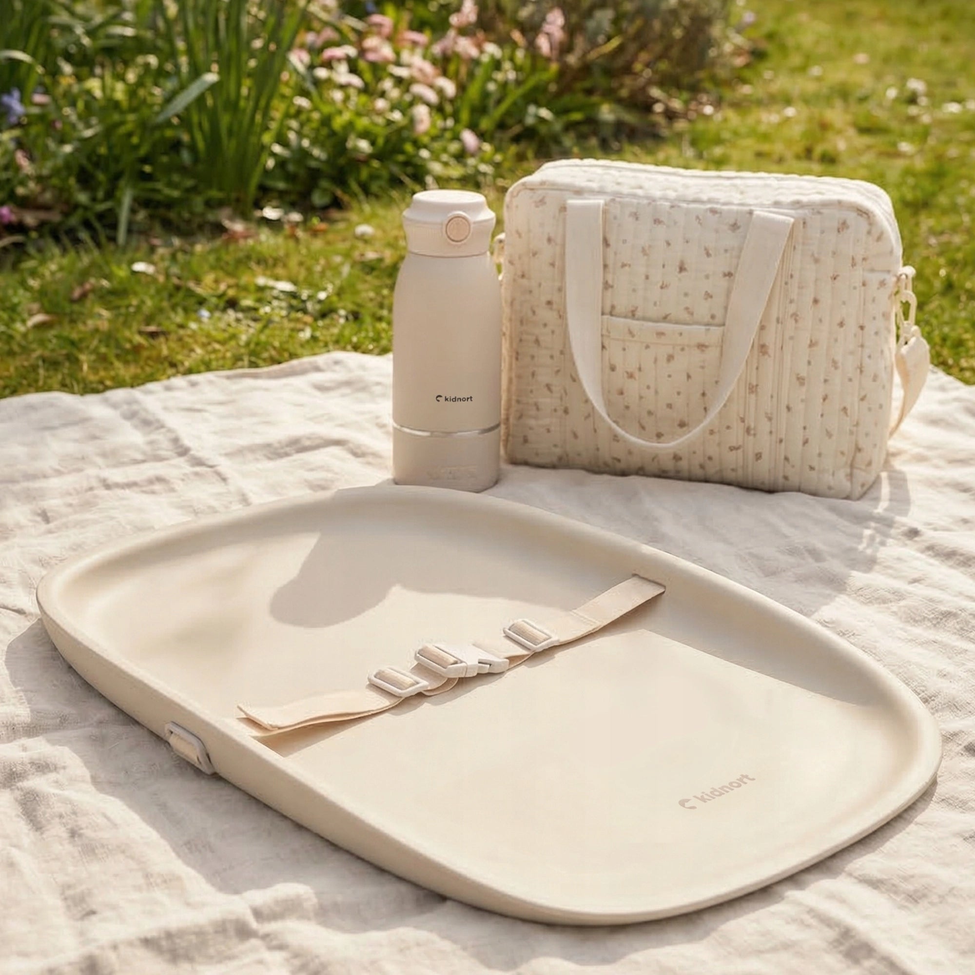 Changing table foam soft waterproof, baby mat Rengjore beige Packaging status original