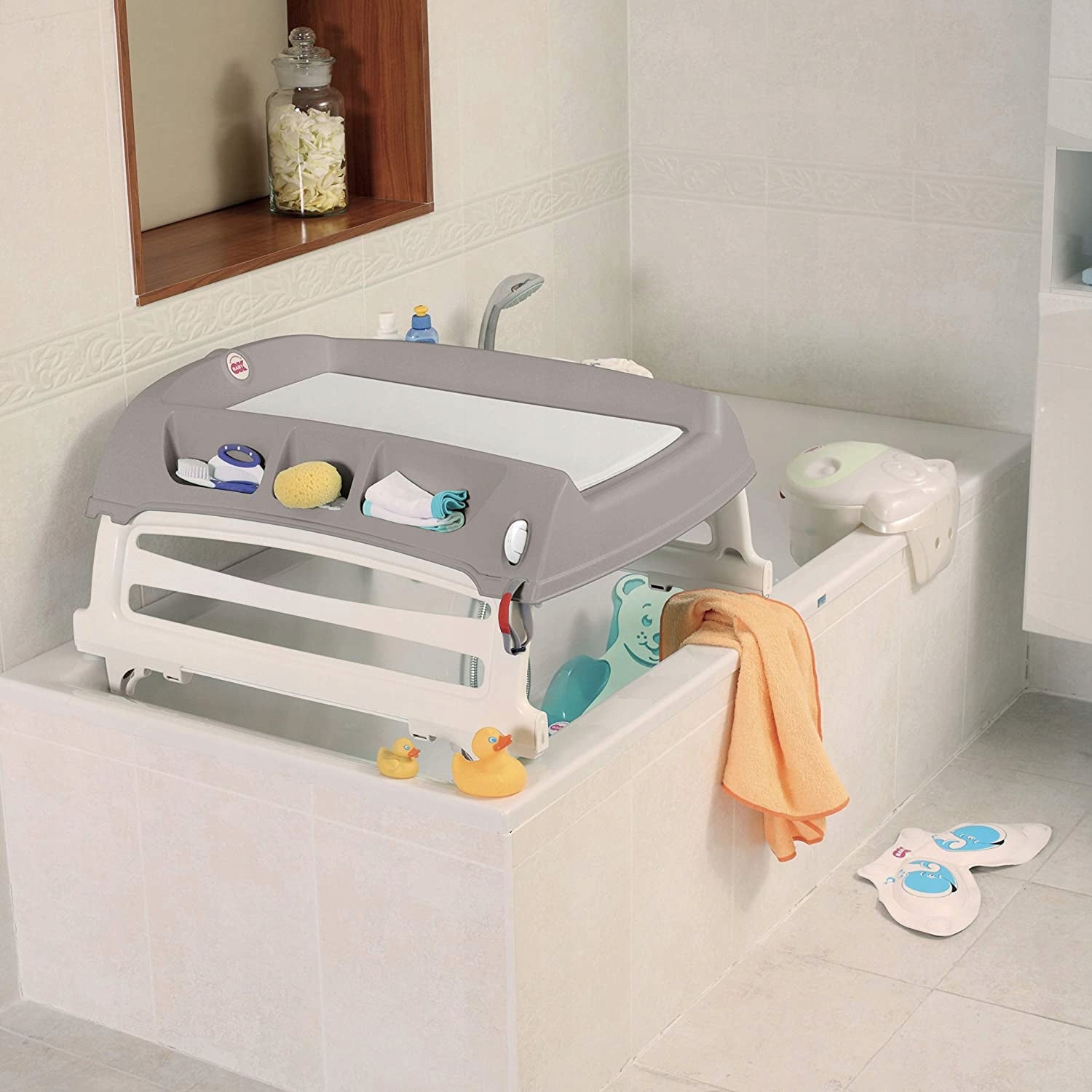 Changing table rigid Okbaby 66,5 x 84,5 cm brown Manufacturer code 38390040