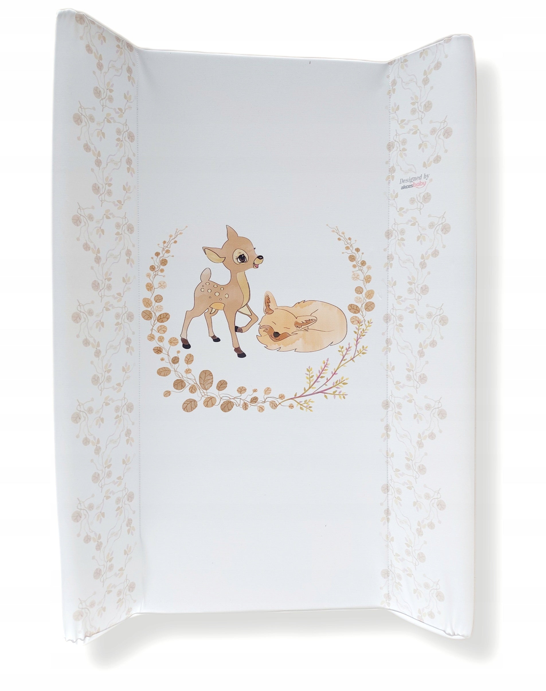 Changing table rigid for cot AkcesBaby 47 x 70 cm white