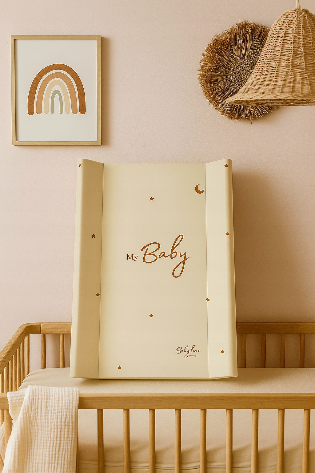 Changing table rigid for cot Baby Line LATTE 47x70 cm Manufacturer code 5905094230058