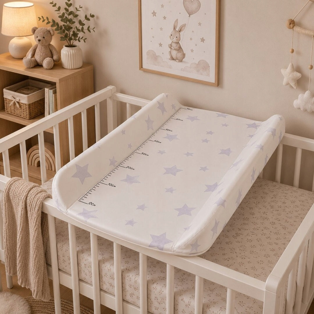Changing table rigid profiled extension 85x50 cm for cot chest of drawers star Brand Ecotoys