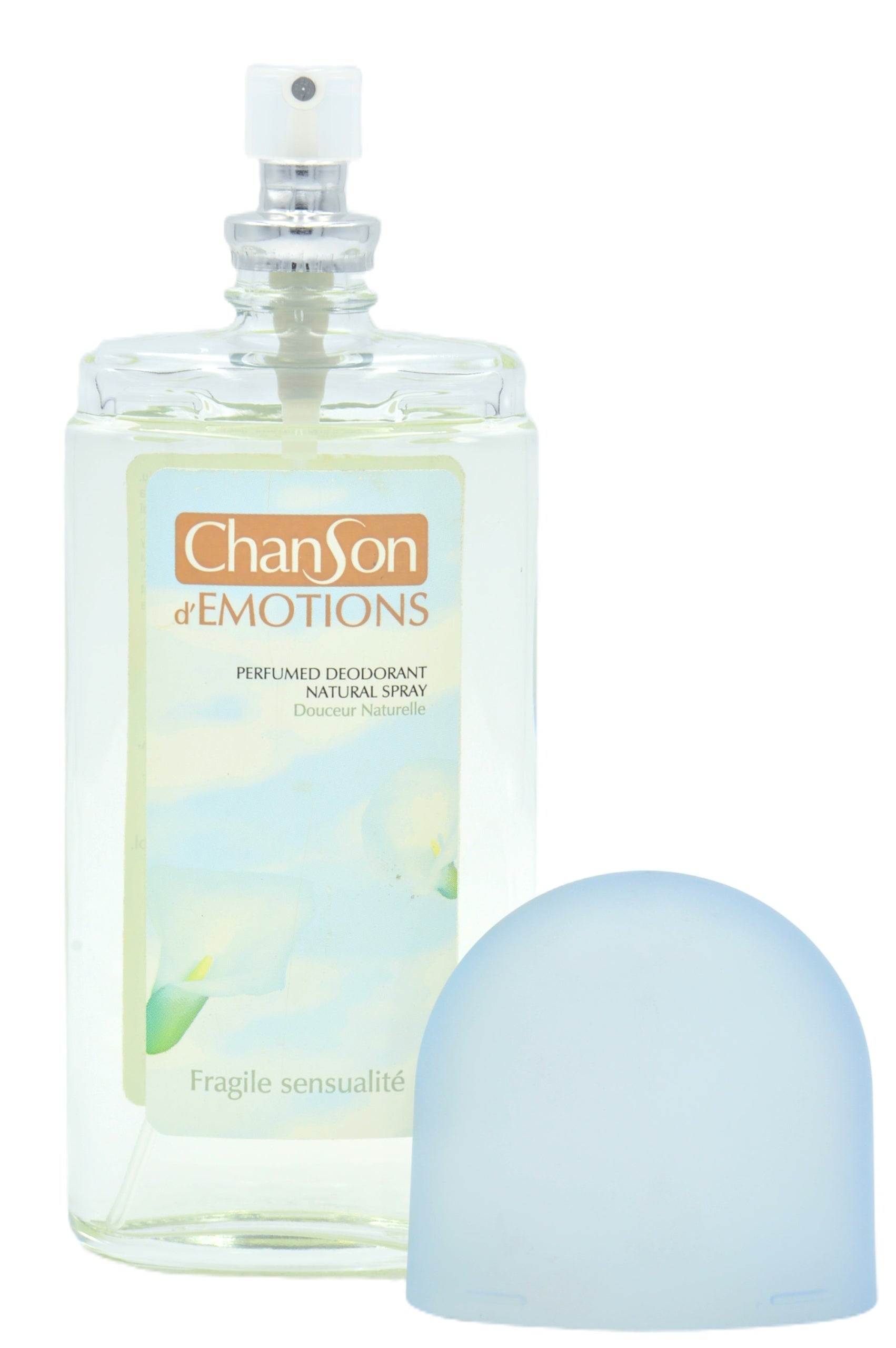Chanson D'Emotions Fragile Sensualite 100ml Perfumed Deodorant Unique Packaging status original