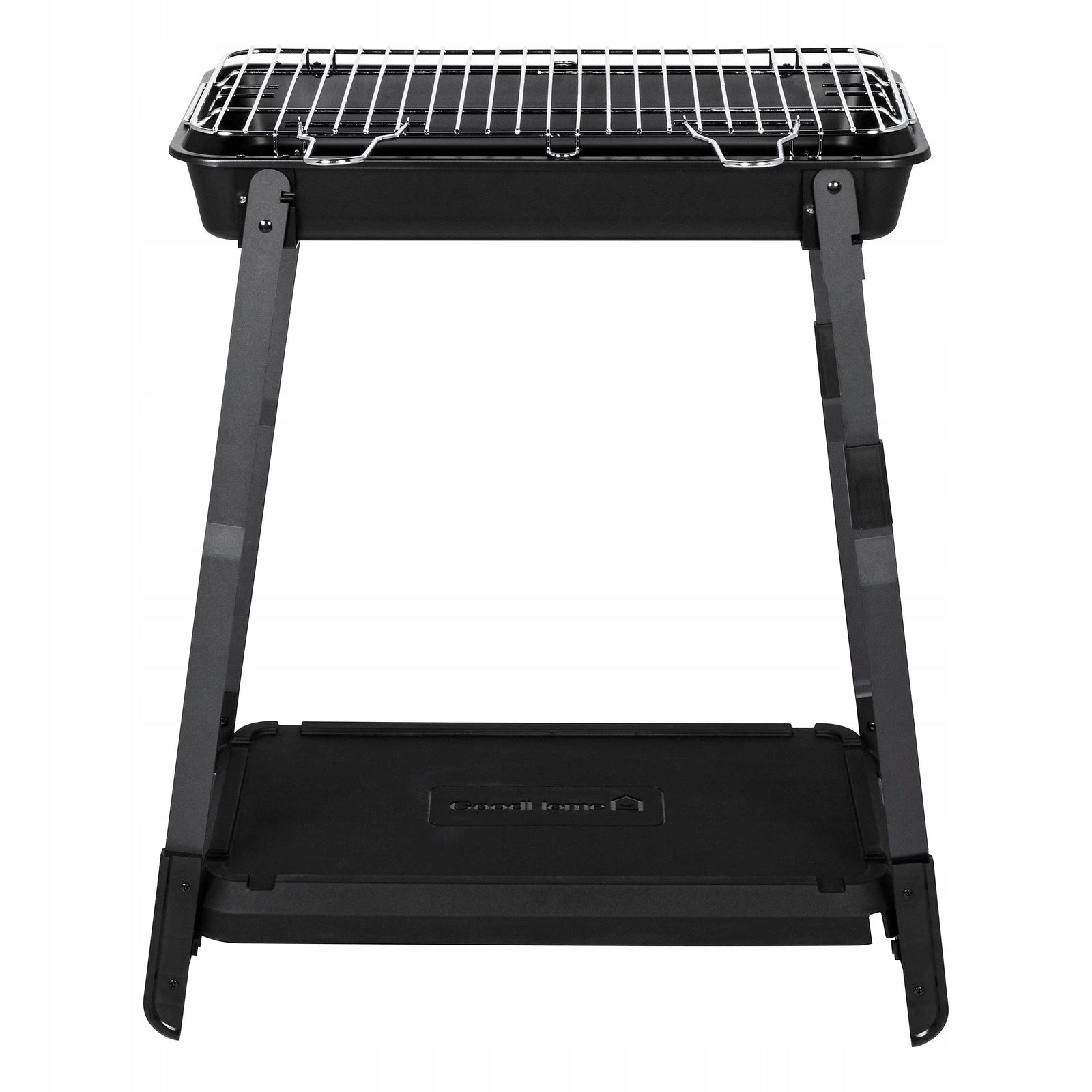 Charcoal Garden Grill Black Portable Outdoor Compact Folding Packaging status original