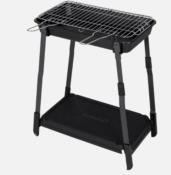 Charcoal Garden Grill Black Portable Outdoor Compact Folding