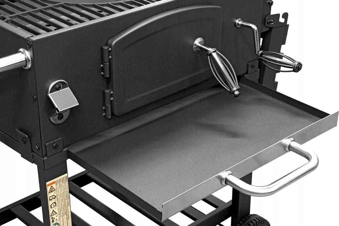 Charcoal Grill Activa Mastercook Angular with Fireplace (IRON GRATE) 57,5 x Grate width 42 cm