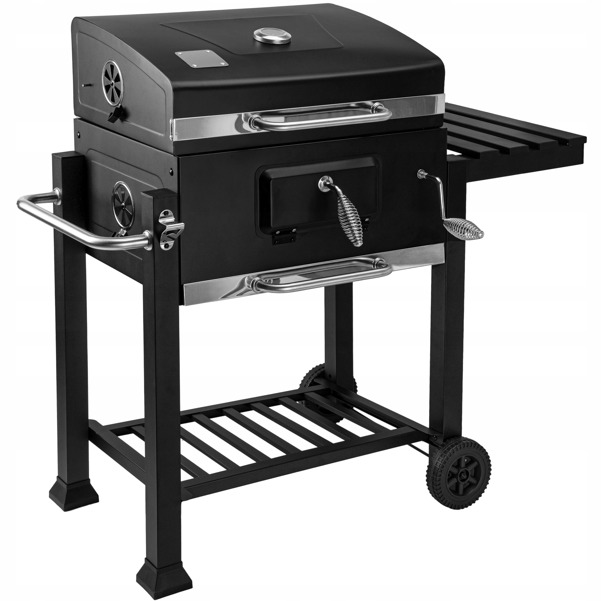 Charcoal Grill Garden Cover Ashtray Thermometer Adjustable Fire Pit Grill Manufacturer code 063158MG