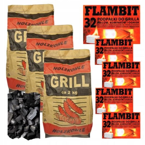 Charcoal grill 2 kg for grilling Number of pieces in the package 1 pcs