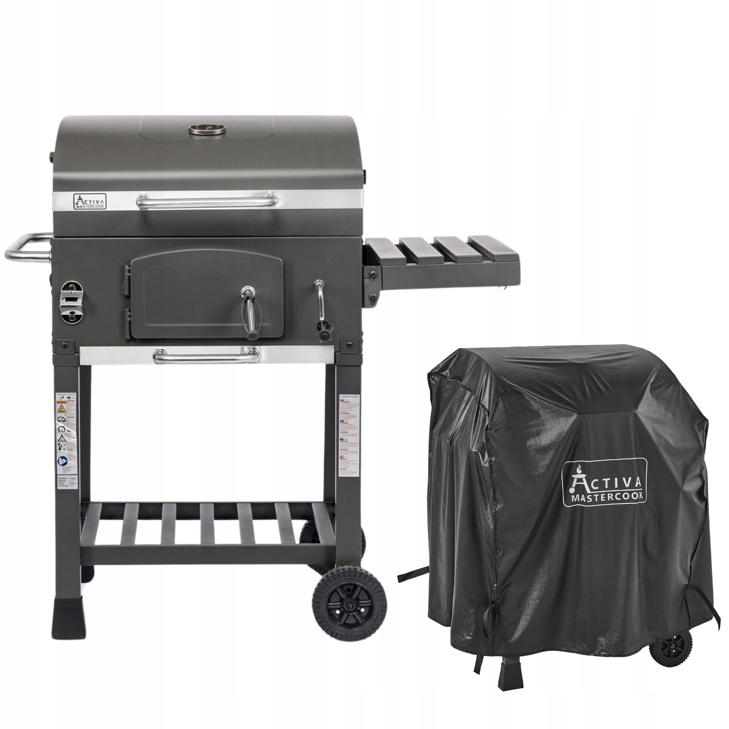 Charcoal grill ACTIVA Angular 11245L 57.5 x 42 cm