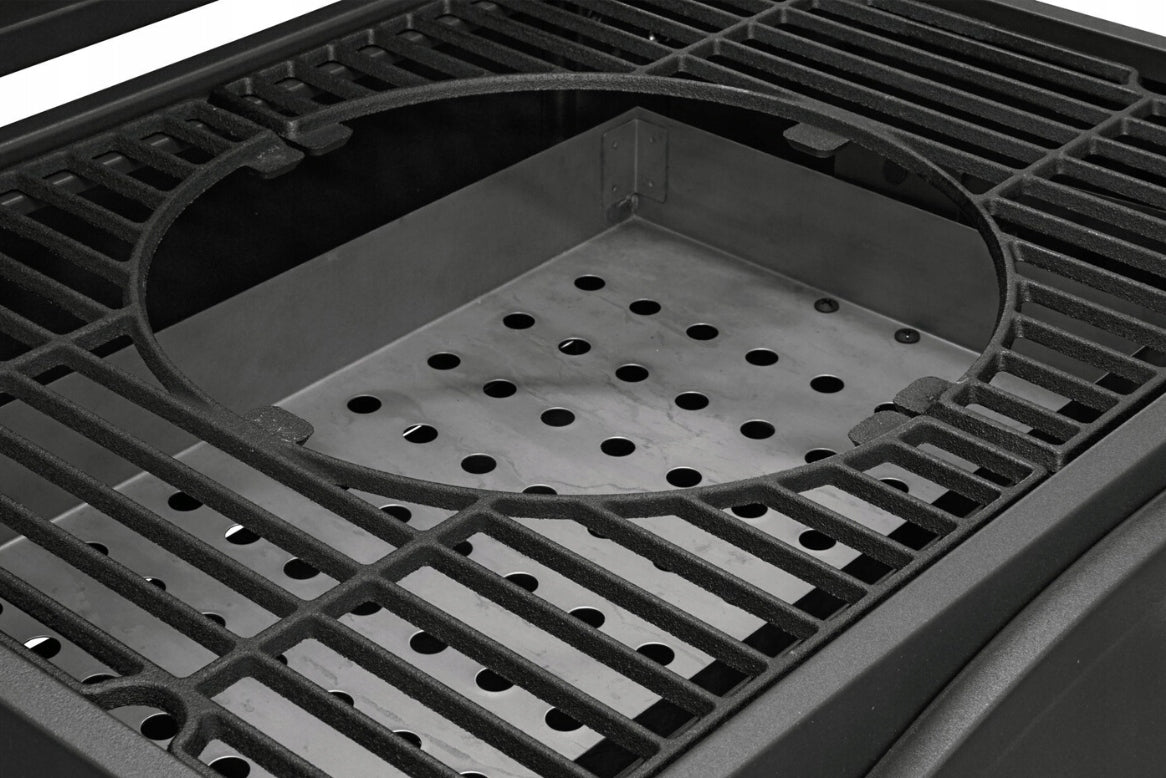 Charcoal grill Activa Angular + cover Activa 57,5x42 cm Grate length 42 cm