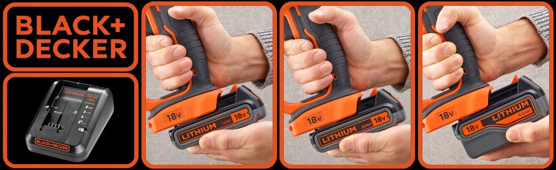 Charger 10.8V / 14.4V / 18V for Li-Ion batteries Black & Decker EAN (GTIN) 3663602799238