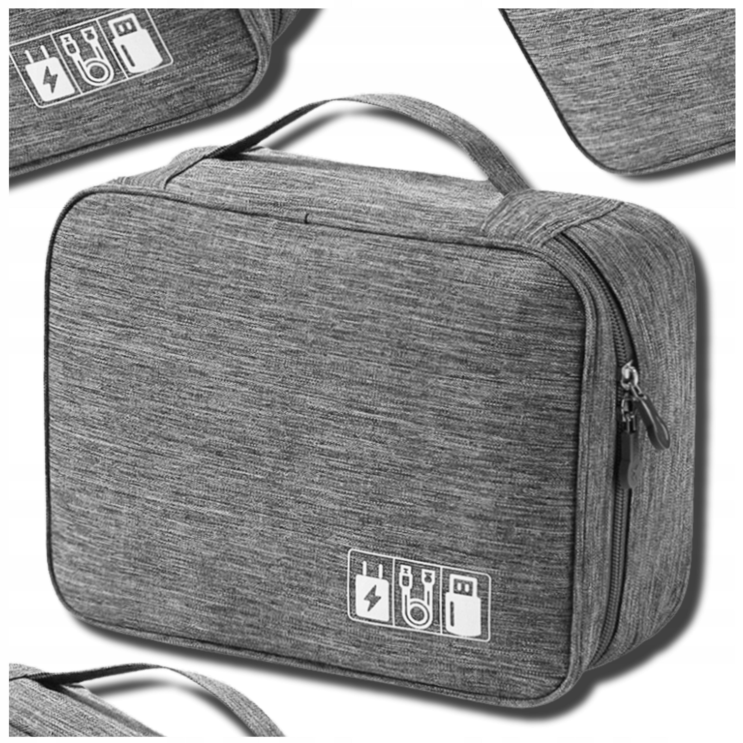 Charger Organizer Cables Electronics Travel Bag Case Container