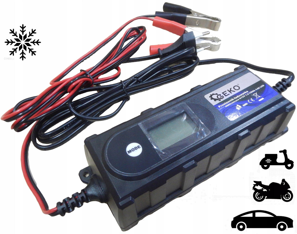 Charger Rectifier LCD LED 6/12V 4.2A ACID GEL