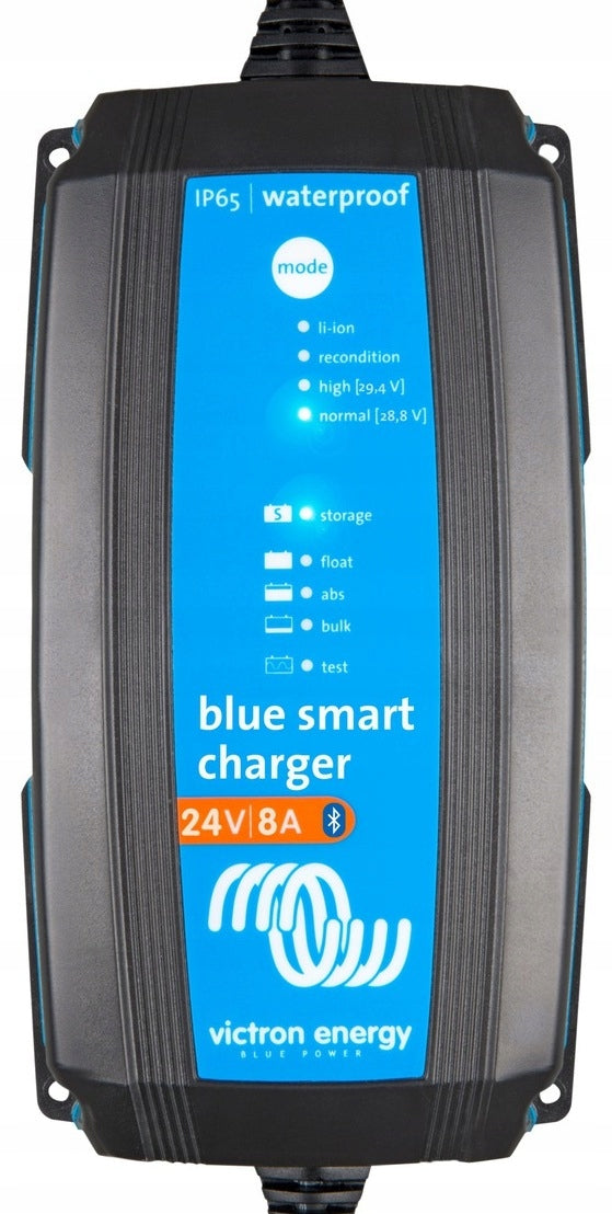 Charger Victron Blue Smart 24V 8A IP65 BS24/8 BPC240831064R + DC Connector
