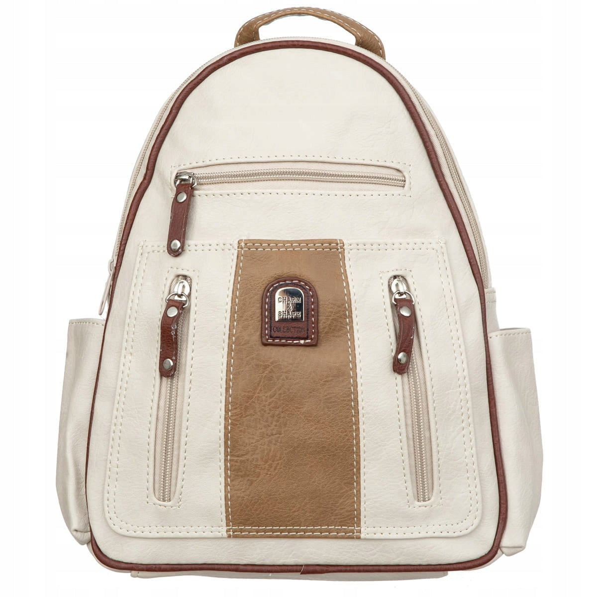 Charm&Shape Ecru Women's Backpack