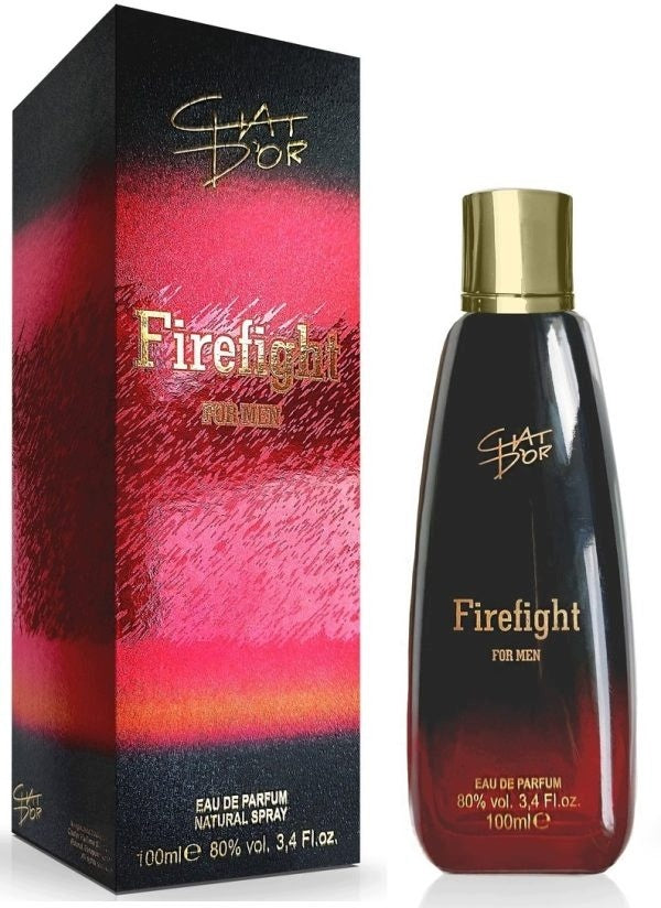 Chat D'Or Firefight 100ml Eau de Parfum for Men