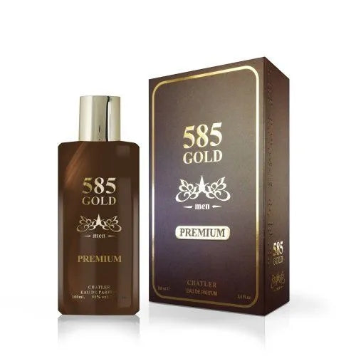 Chatler 585 GOLD Premium Eau de Parfum for men 100 ml EDP