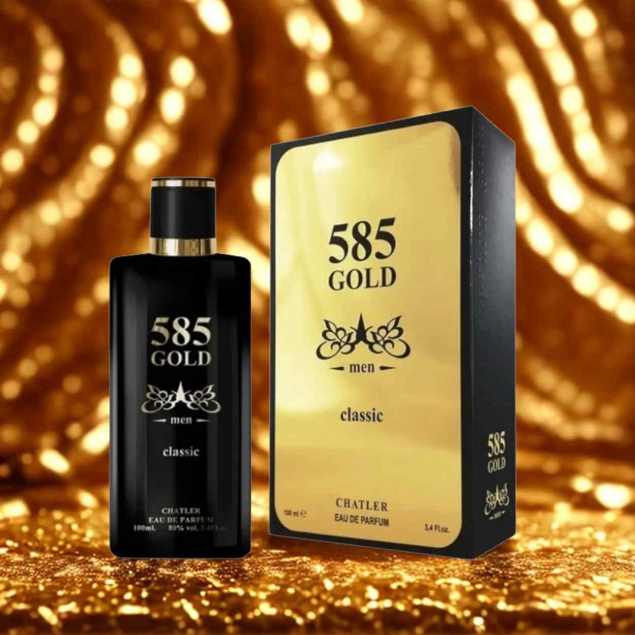 Chatler 585 Gold Classic Men Eau de Parfum for men 100 ml Brand Chatler