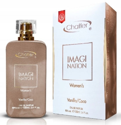 Chatler Imagination Women's Vanilla Coco Eau de Parfum for women 100ml