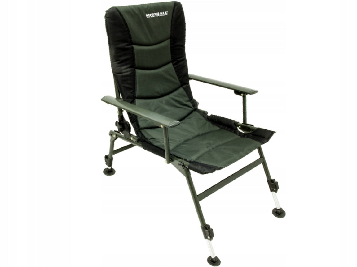 Cheapest carp fishing chair Mistrall Adjustable Leg Backrest Rawicz
