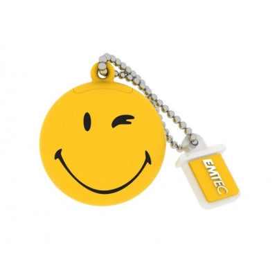 Cheerful funny flash drive 8GB Smiley face emote DO NOT WORRY Packaging status original