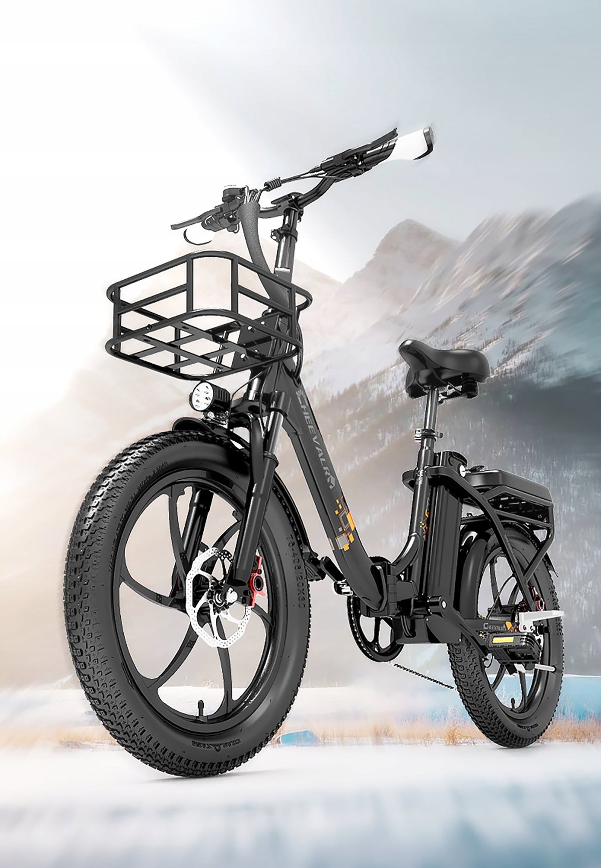 Cheevalry C20 PRO Folding Electric Bike 250W 20AH 150KM 20''+Bag Model C20PRO 250W 48V20AH 150KM+Torba