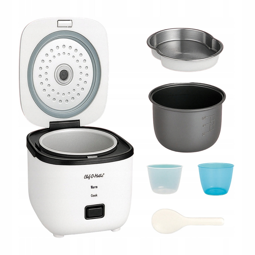 Chef-O-Matic Cooker Compact Rice Steamer Brand no brand