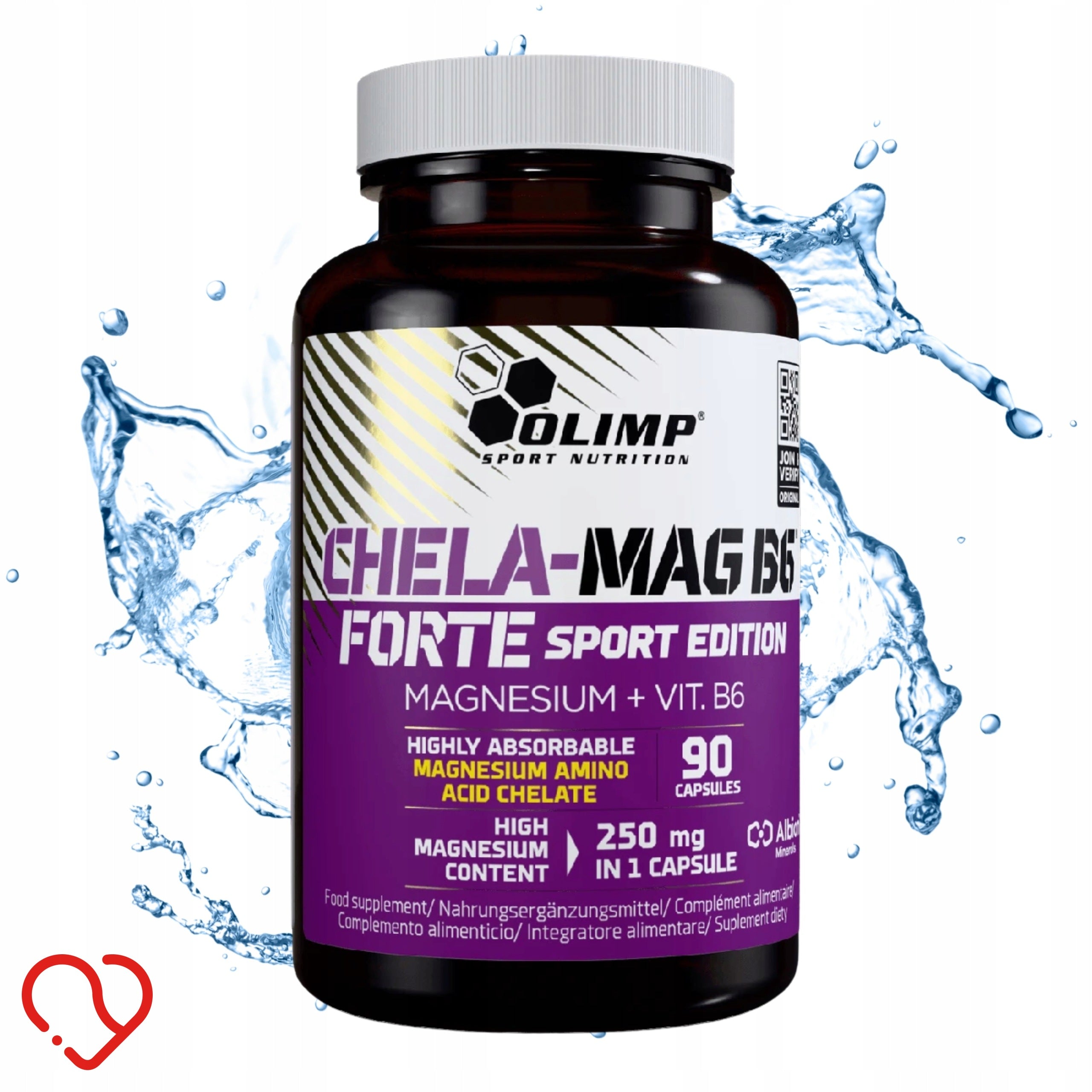 Chela-Mag B6 Forte Sport Edition 90 mega capsules OLIMP muscle resistance