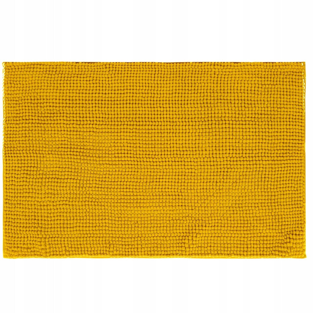 Chenille bathroom rug 80x50cm yellow Manufacturer code 3560239663430