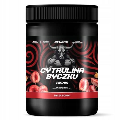 Cherry Flavoured Bull Citrulline, for Athletes, 500 g