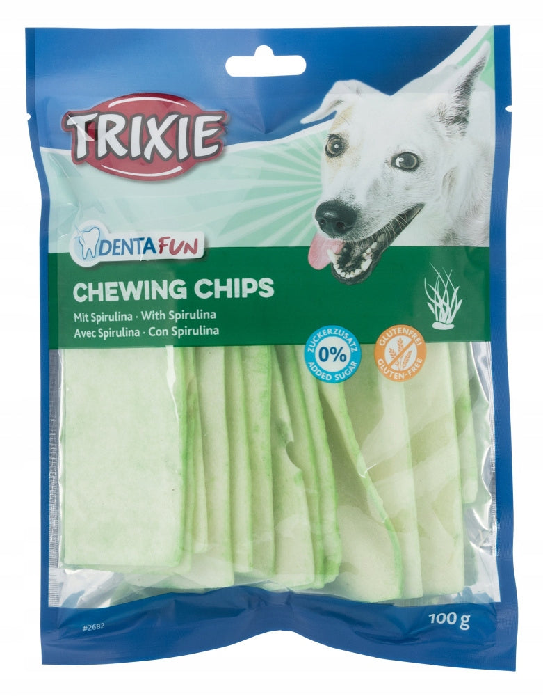 Chewing strips with algae for dogs delicacy Trixie