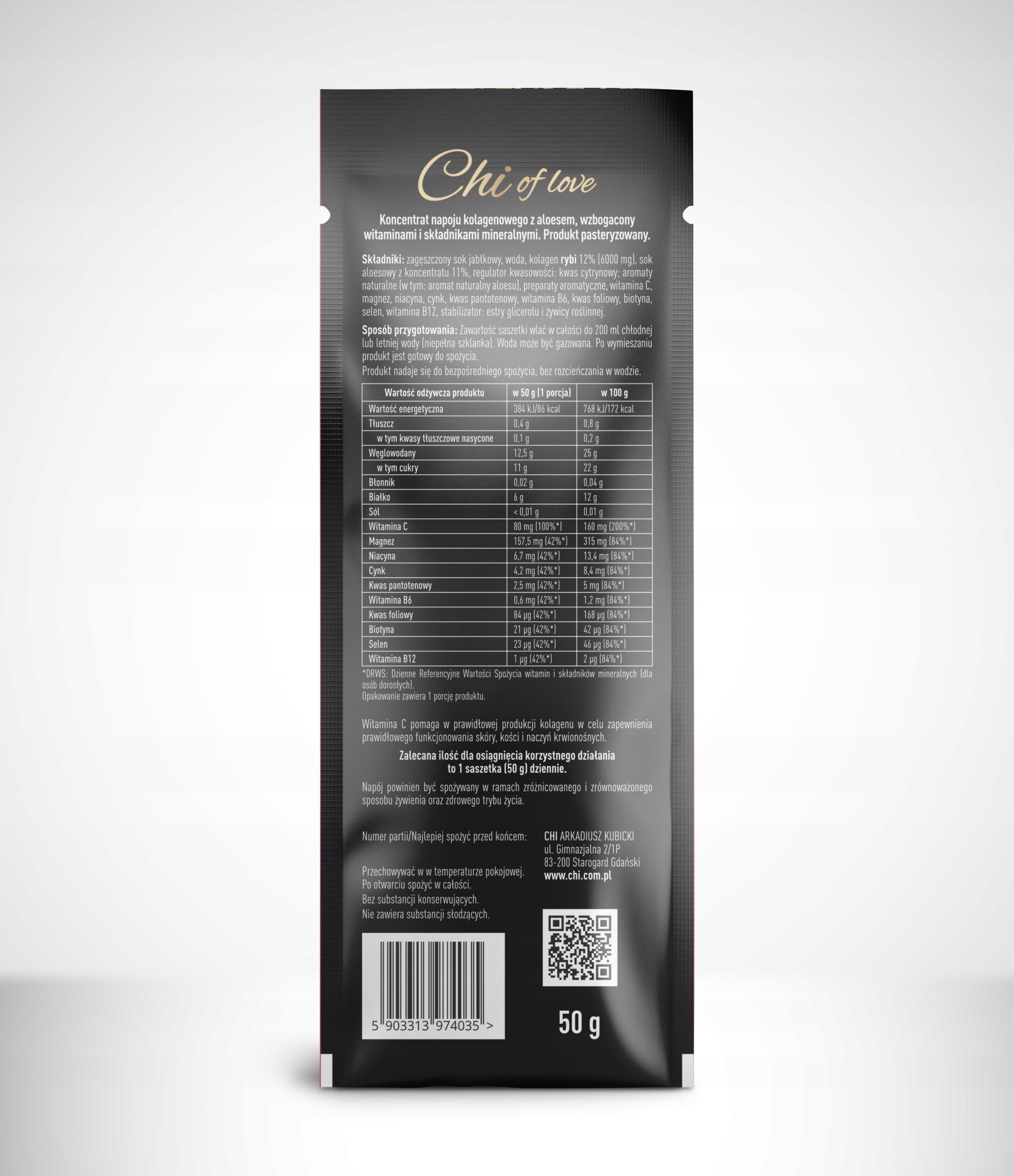 Chi Collagen Elixir Medica (6000mg) x 30 servings Brand Chi