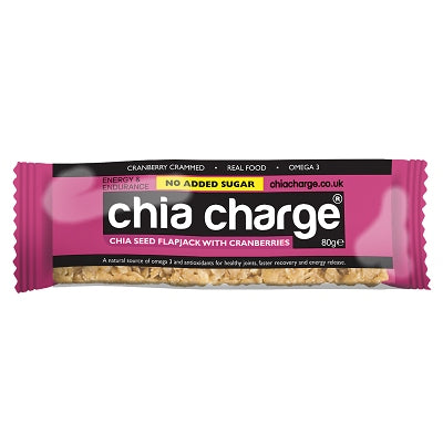 Chia Charge Energy Bar 80g cranberries