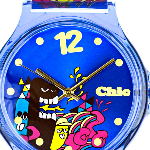Chic-Watches Ladies Watch Comic-Style Wristwatch Chic Lady-Watches UC007 Gender unisex