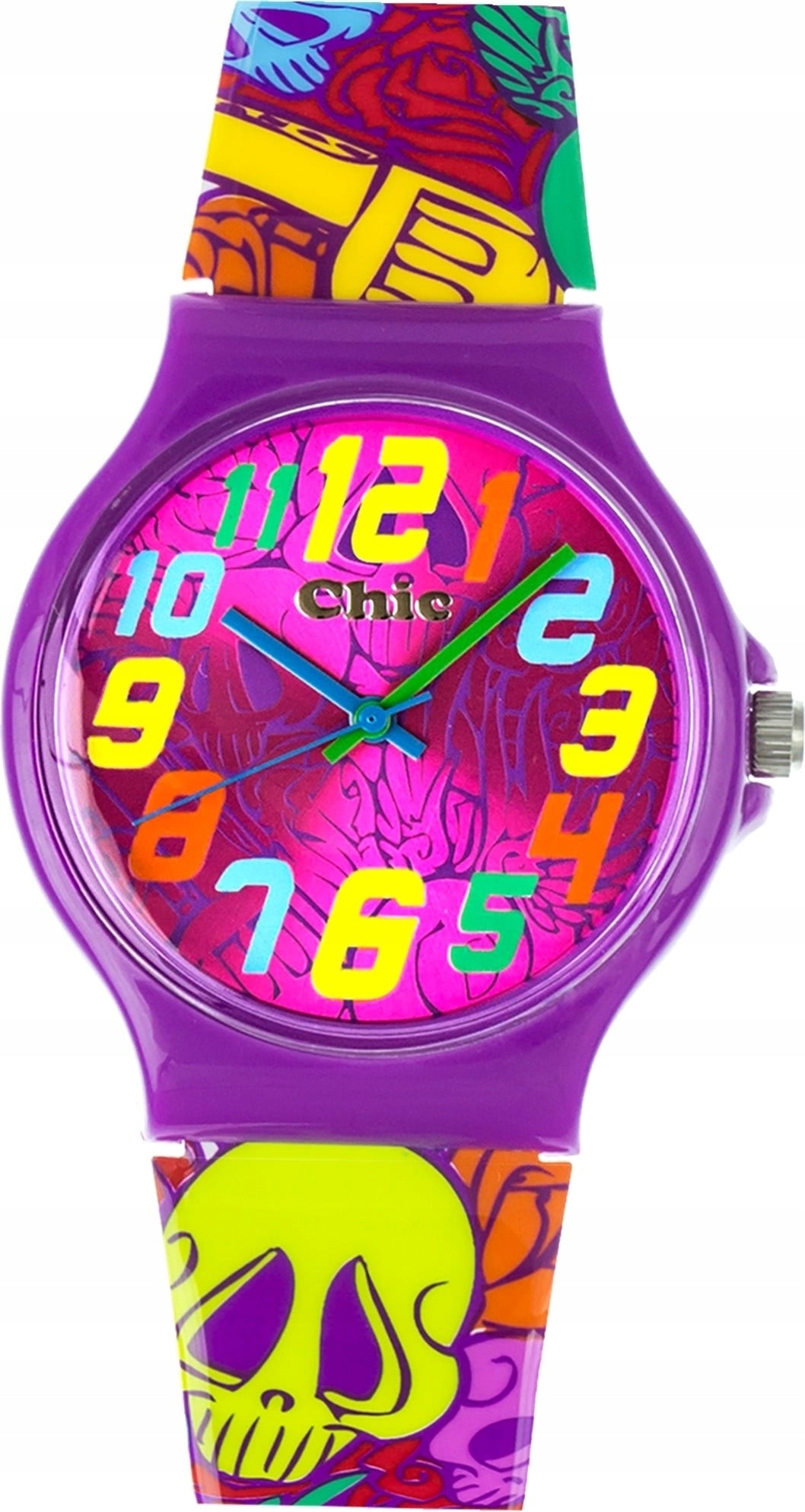 Chic-Watches ladies watch skull wristwatch Chic Lady collection UC011